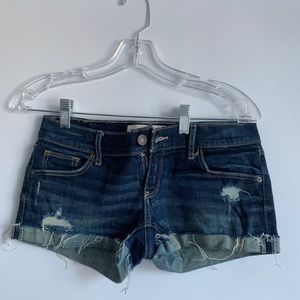 Abercrombie and Fitch short shorts size 26